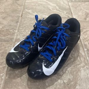 Nike Vapor Untouchable Varsity 3 TD Football Cleats Size 10.5 Blk 917167-011